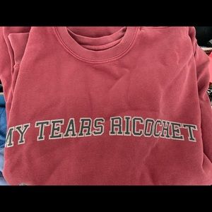 Taylor Swift My Tears Ricochet Pullover XL